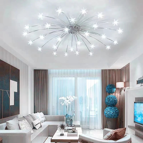 plafonnier led moderne nordique créatif ciel étoilé pour décoration maison