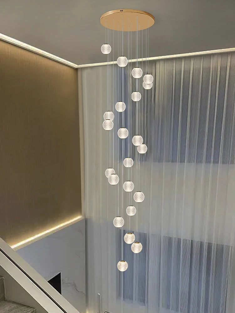 lustre moderne design pour éclairage intérieur élégant - vue 5 sur 14