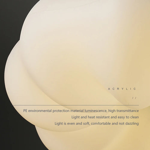 Plafonnier LED moderne nuage décoratif intérieur chambre - vue 7 sur 16