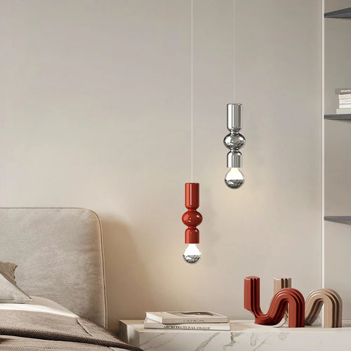 lustre nordique simple led pour bar et salon - vue 4 sur 12