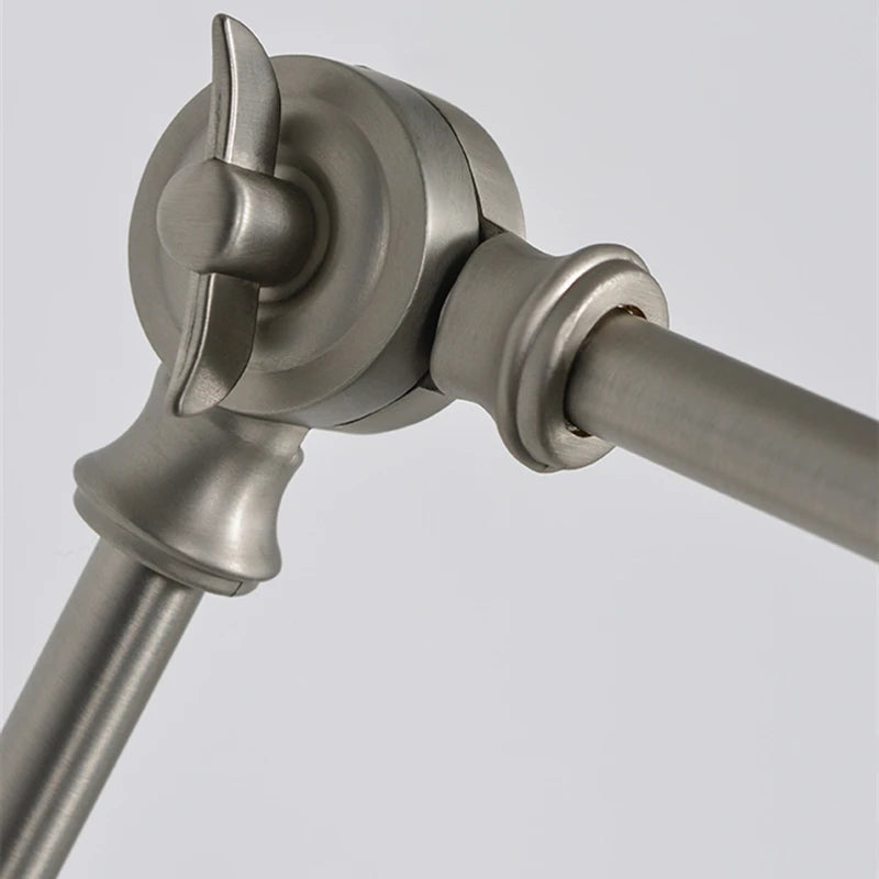 applique murale moderne nordique led en fer industriel - vue 7 sur 9