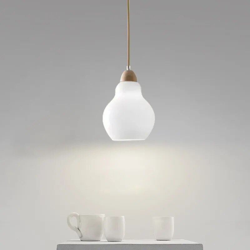Suspension Nordique LED Bois - vue 4 sur 22
