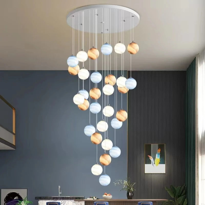 suspension moderne créative pour espace minimaliste élégant - vue 7 sur 16