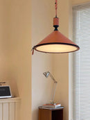 suspension minimaliste moderne en cuir de luxe