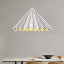 Nordic resin umbrella LED pendant light minimalist design for dining room, kitchen, home and bedroom
