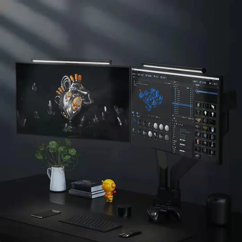 lymax lampe de bureau protection des yeux barre lumineuse sans fil