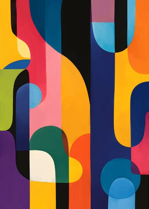 peinture abstraite pour décoration murale art esthétique