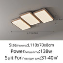 plafonnier led moderne design simple protection yeux et spectre complet