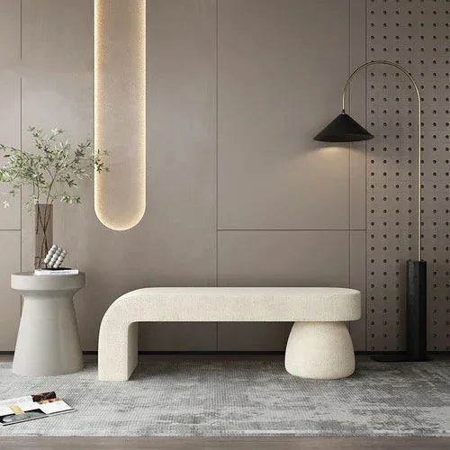tabourets à langer en laine d'agneau pour un intérieur élégant - vue 20 sur 33