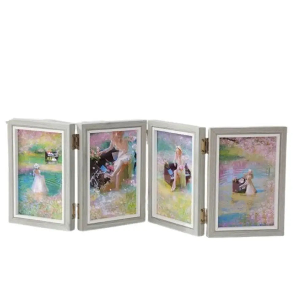 cadre photo pliable en bois pour album de bureau - vue 15 sur 14