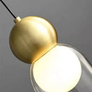 suspension moderne en verre pour décoration intérieure