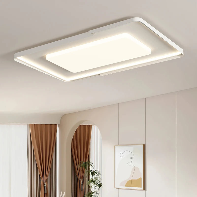 plafonnier led moderne intérieur à intensité variable pour tous les espaces - vue 6 sur 12