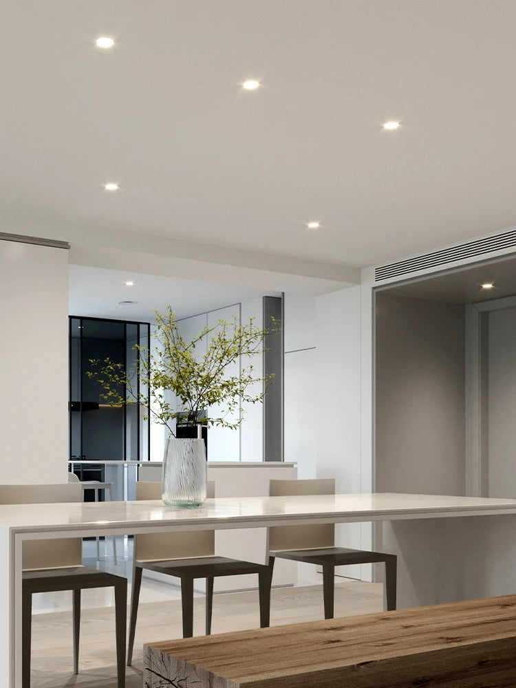 projecteur led 	intégré ajustable tuya zigbee sans bordure - vue 3 sur 7