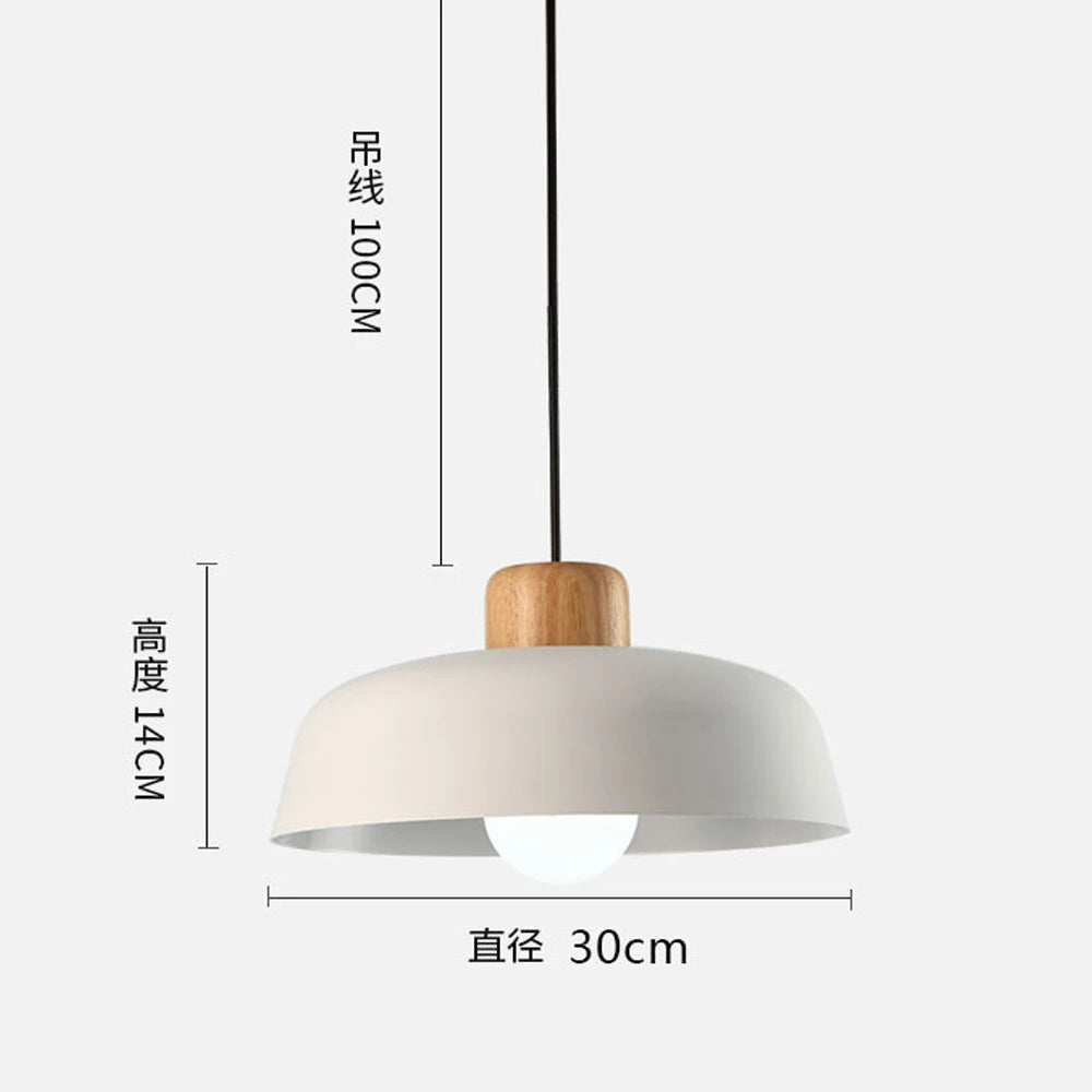Suspension nordiques en bois et aluminium - vue 8 sur 8