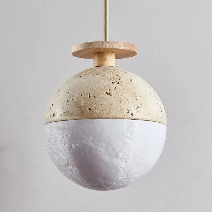 Lampe suspension ronde chambre enfants