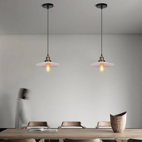 lampes suspendues rétro industrielles pour éclairage intérieur vintage