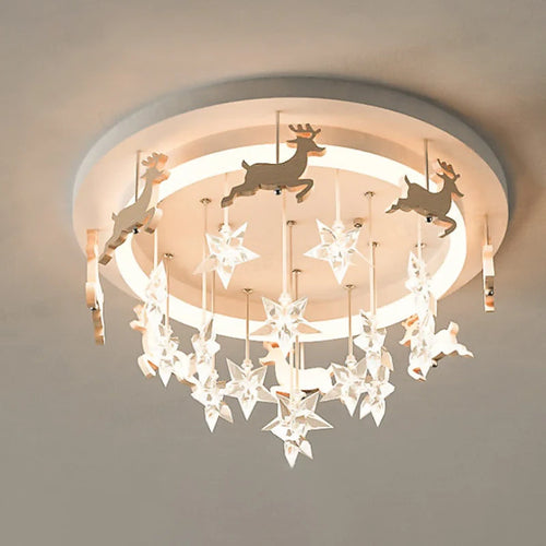 plafonnier étoile à LED pour chambre enfant princesse garçon fille