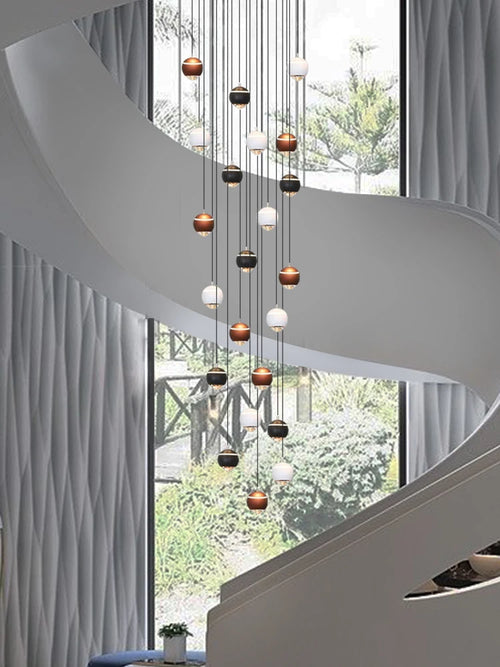 Creative chandelier for minimalist and modern lighting - vue 3 sur 16