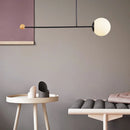 Minimalist Nordic chandelier for modern interior decor