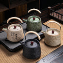 Théière céramique style kung fu japonais rétro artisanale