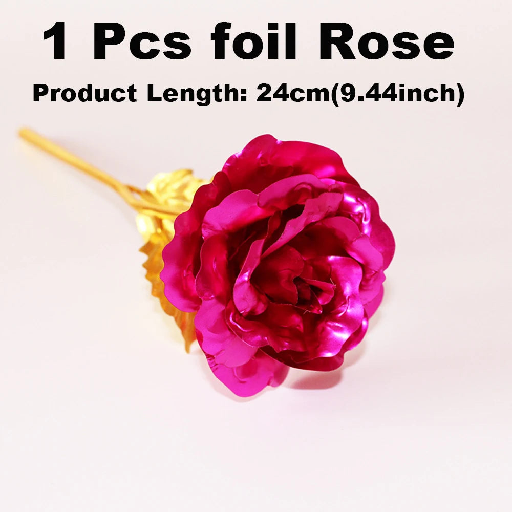 bouquet de roses artificielles pour mariage Noël ou Saint-Valentin - vue 14 sur 14