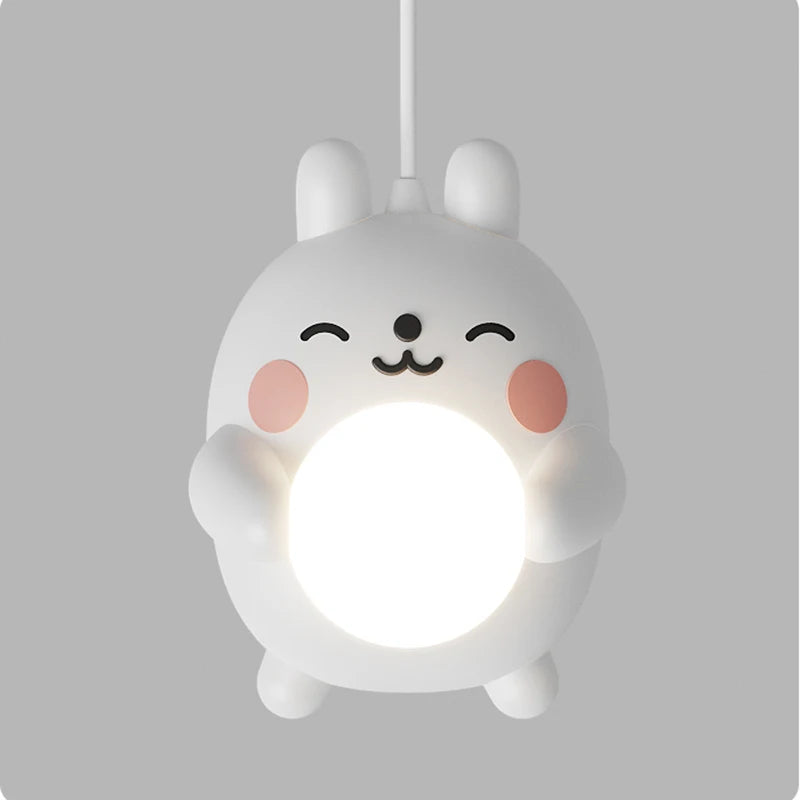 suspension dessin animé animal lapin ours pour enfants soins oculaires - vue 6 sur 7