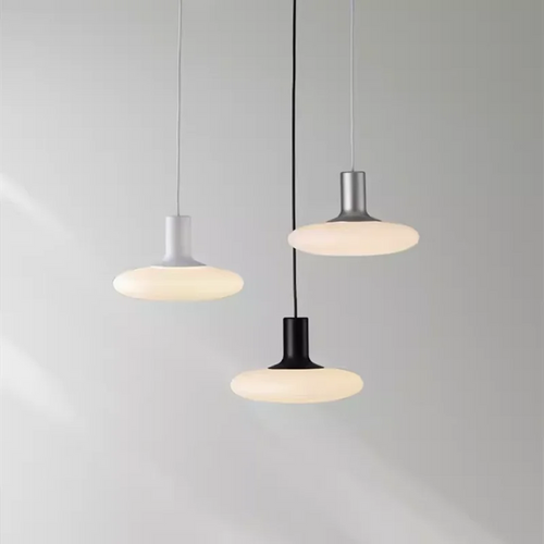Minimalist creative glass chandelier for modern and original decor - vue 2 sur 12