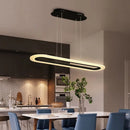 Modern minimalist adjustable LED chandelier decorative lighting