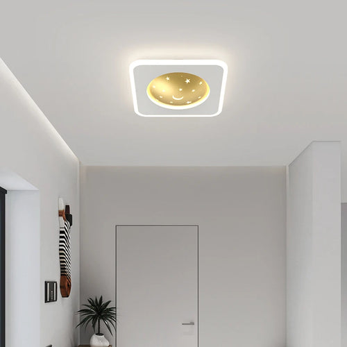 Nordic minimalist recessed LED ceiling light post-modern luxury - vue 5 sur 12