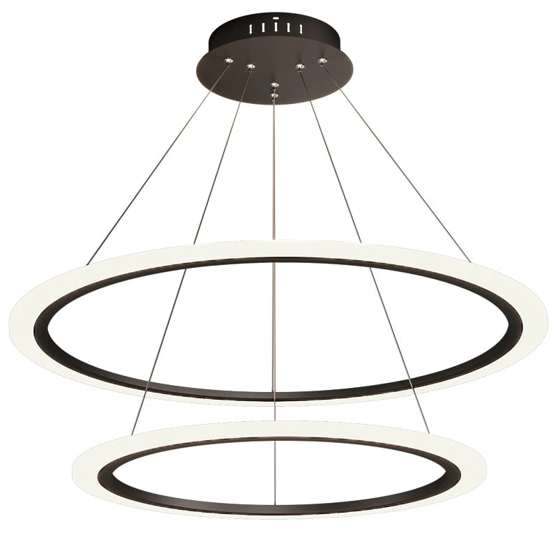 Modern minimalist chandelier nordic creative pendant light - vue 5 sur 11