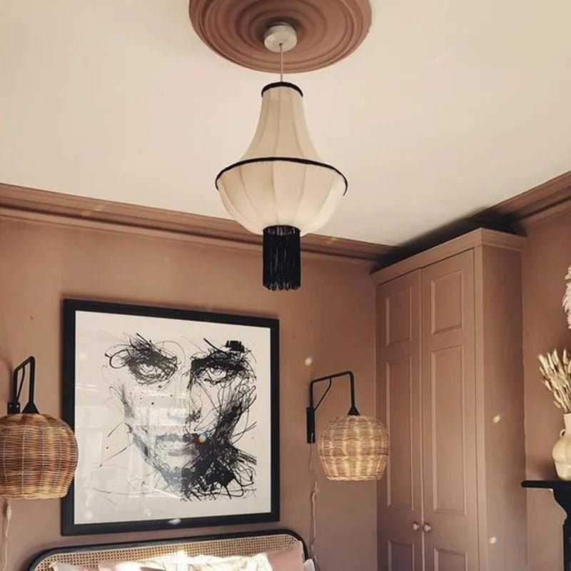 Creative minimalist medieval chandelier for living room and restaurant interior decor - vue 4 sur 12