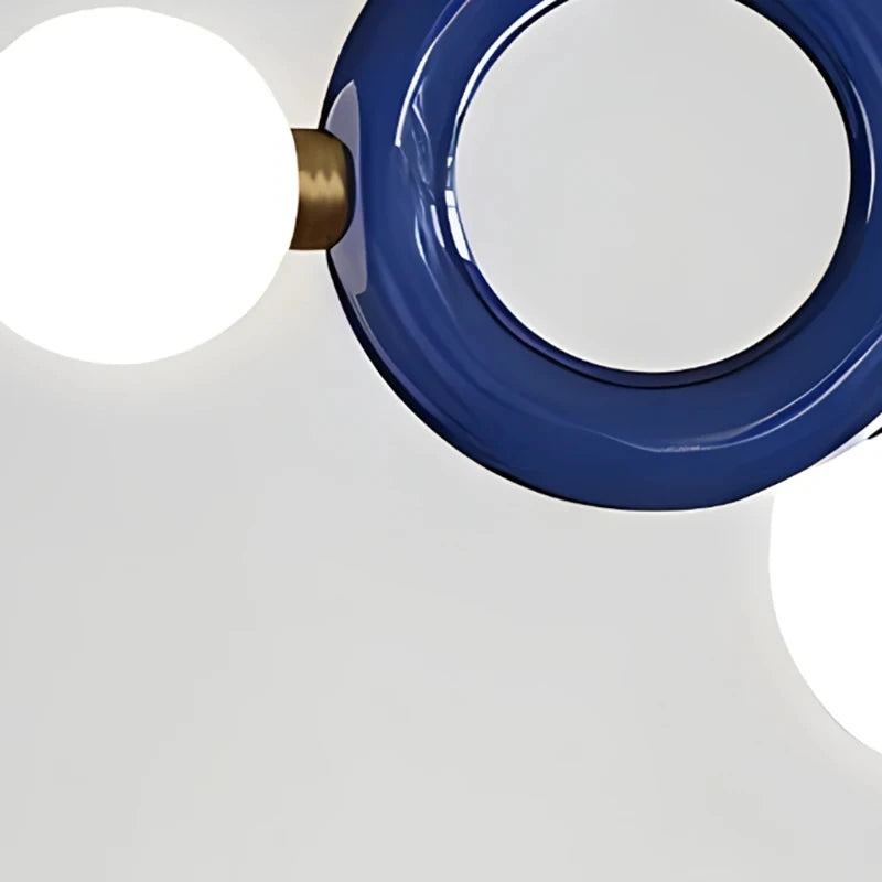 suspension art déco en métal pour intérieur élégant - vue 6 sur 7