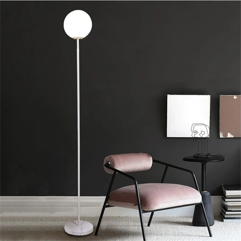 lampe de sol led nordique design créatif pour intérieur - vue 6 sur 14