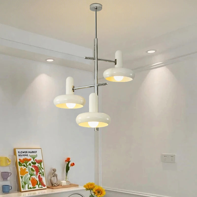lustre bauhaus led suspendu pour table à manger