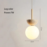 Suspension LED Style crème