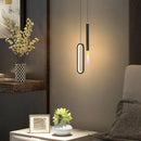 Nordic minimalist LED chandelier for home