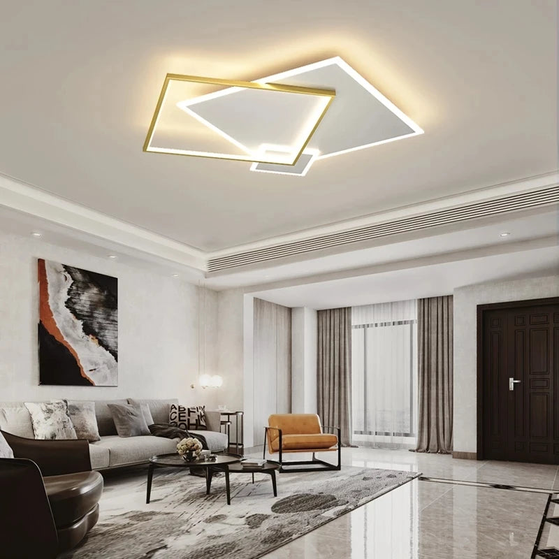 plafonnier led moderne pour décoration intérieure élégante et lumineuse - vue 4 sur 22