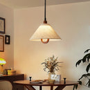 Minimalist retro hemp rope chandelier for medieval-style interiors