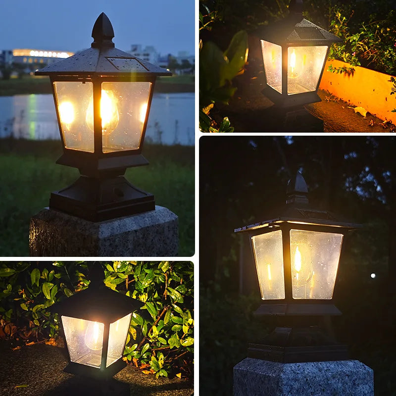 lampes solaires étanches pour jardin et extérieurs - vue 6 sur 5
