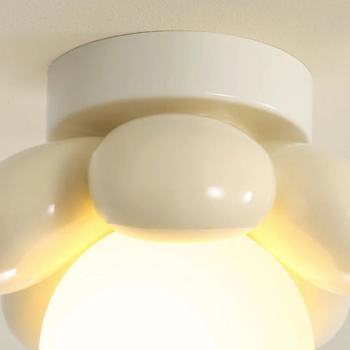 lustre suspension moderne en forme de fleur pour restaurant