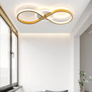 Modern nordic minimalist LED ceiling light for a creative atmosphere