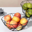 corbeille en métal pour fruits pain légumes et collations
