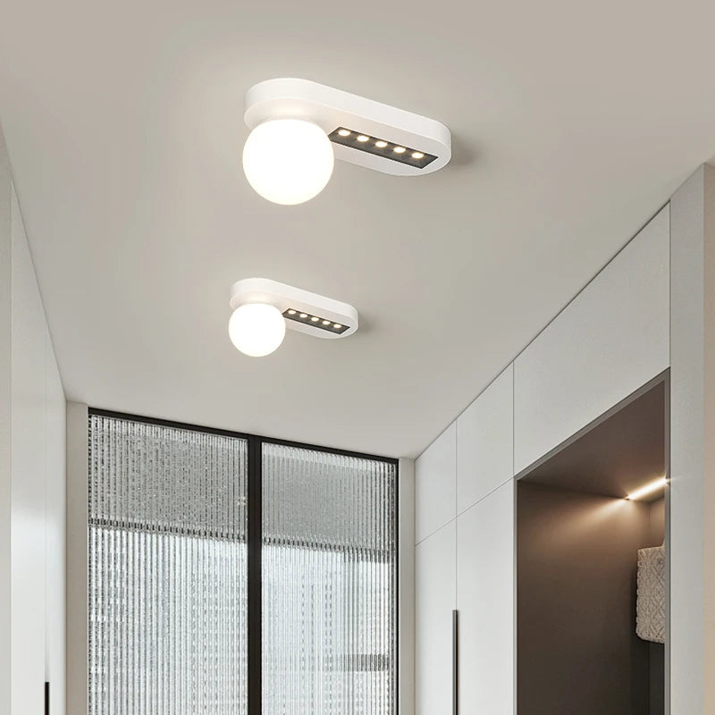 Plafonnier LED avec projecteurs - vue 7 sur 9