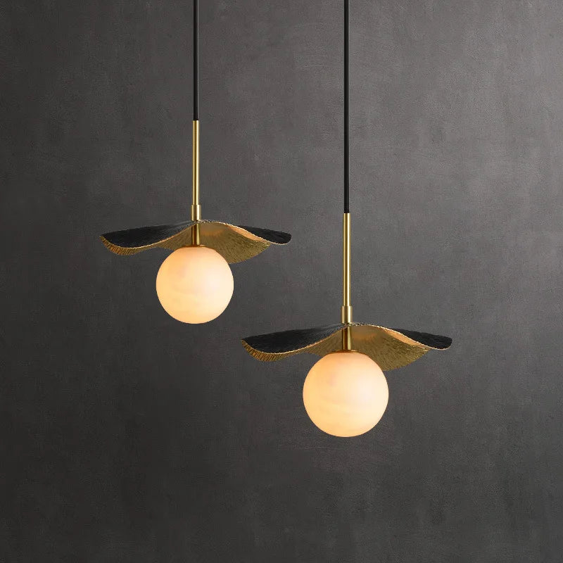 Cloud stone bedside pendant lamp, modern new Chinese style creative designer, bar and restaurant lamp, minimalist - vue 2 sur 6
