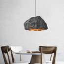 Plafonnier design nordique pour Restaurant salon lampe en résine corps Style nostalgique à la main suspension