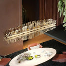lustre led moderne design créatif suspension luxe