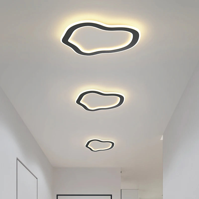plafonnier moderne minimaliste pour allée et balcon - vue 5 sur 12