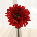 lot de têtes de fleurs artificielles gerbera pour décoration intérieure et extérieure