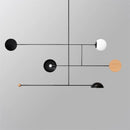 Minimalist Nordic chandelier for modern interior decor