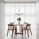 lustre led en boule de verre style nordique pour intérieur